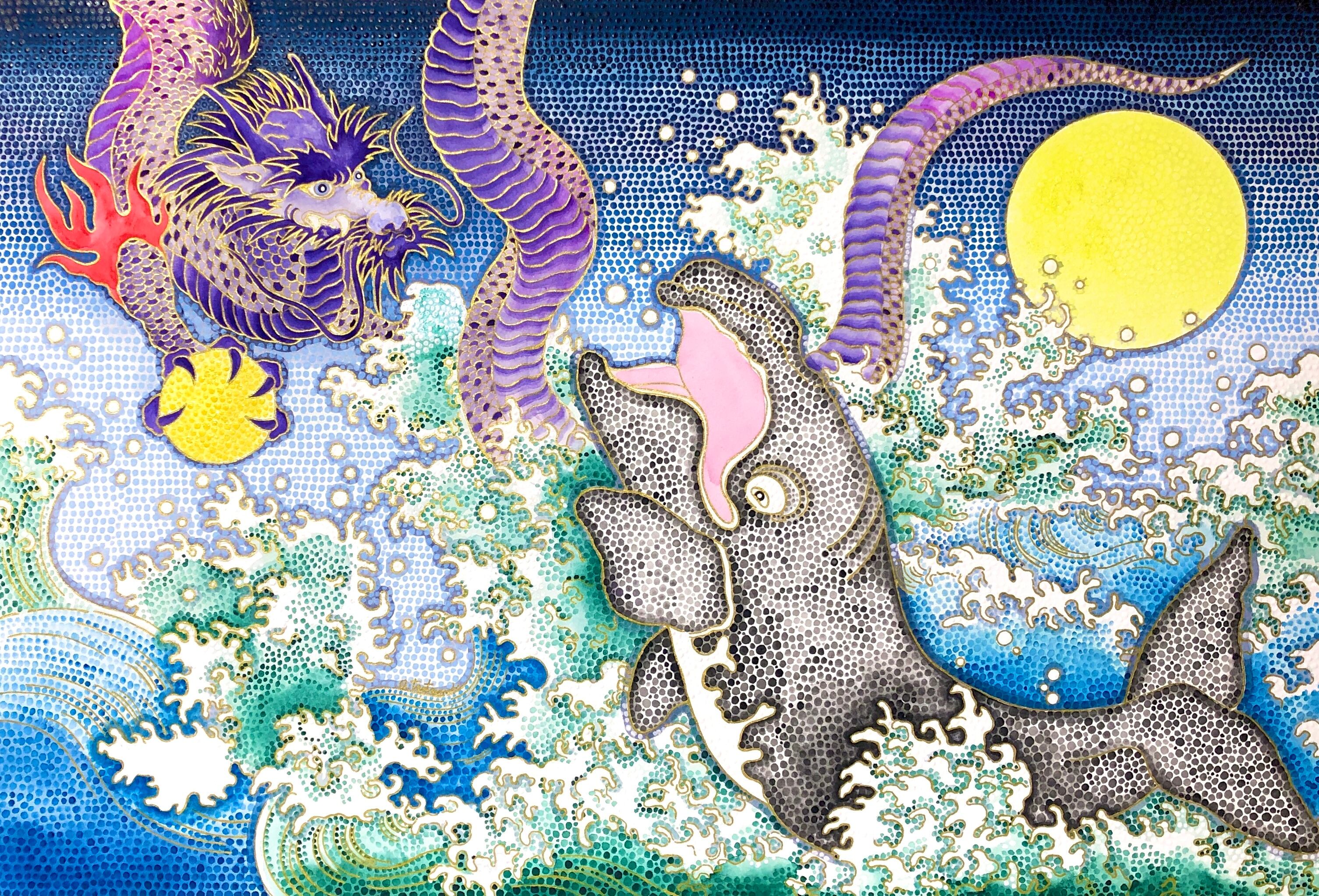 Grysonアート3L最後の晩餐今を生きる パロディオマージュアート | PAY ID