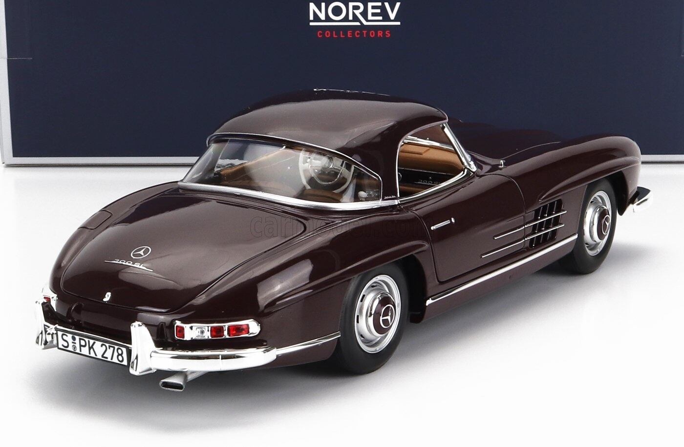 ノレブ1/43メルセデス　ベンツ　SL-Ｋlasse norev 1/18 Mercedes Benz SL 55 AMG R230 obsidian black