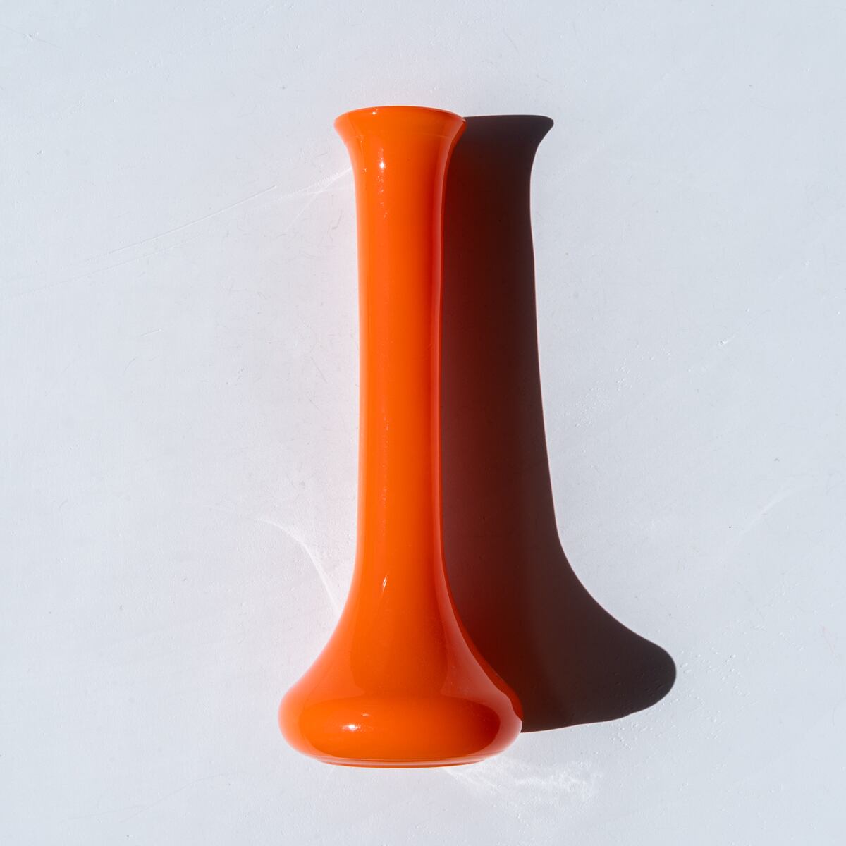 Milky Orange Vase