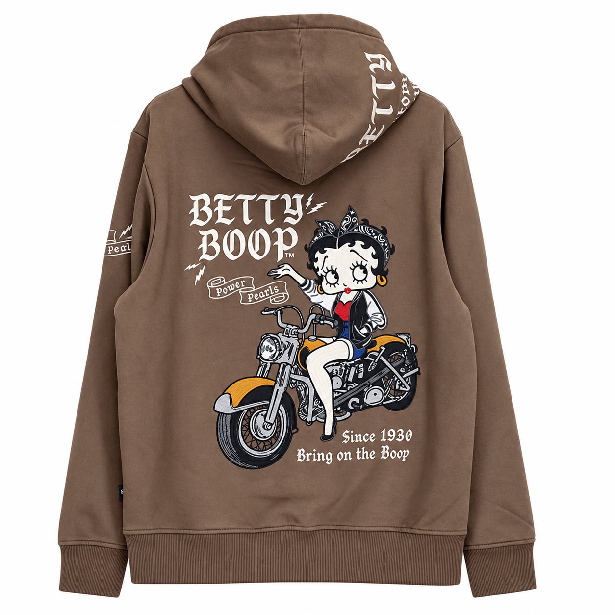 BETTY フェイクスウェードFULL-ZIPパーカー