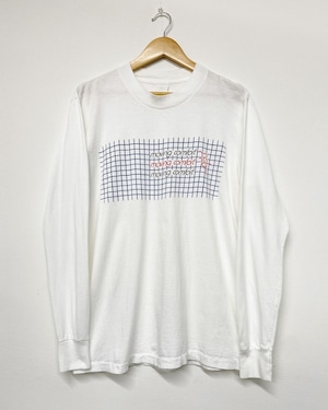 90sUnknown Cotton Print Long Tshirt/L