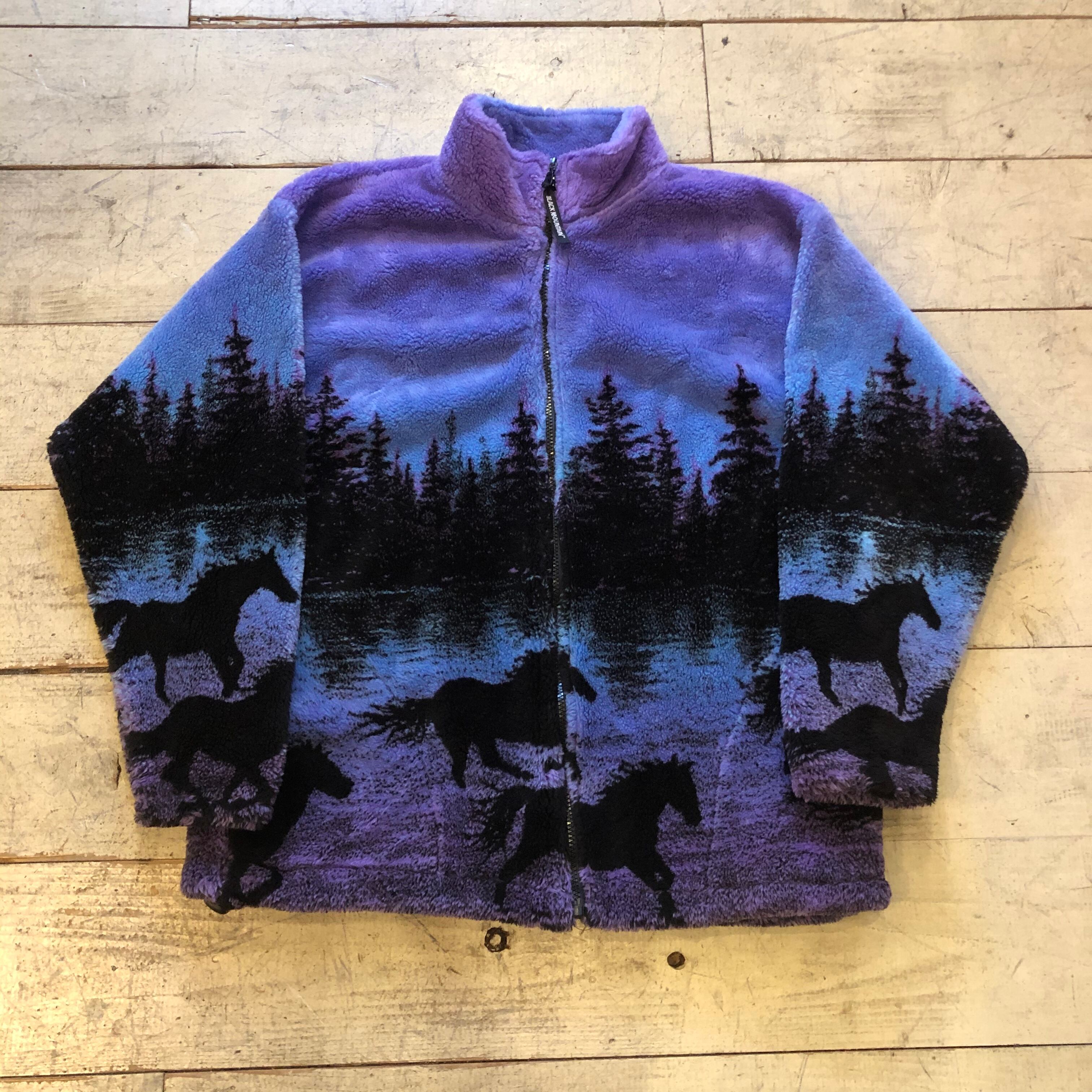 90s BLACK MOUNTAIN fleece jacket | What'z up