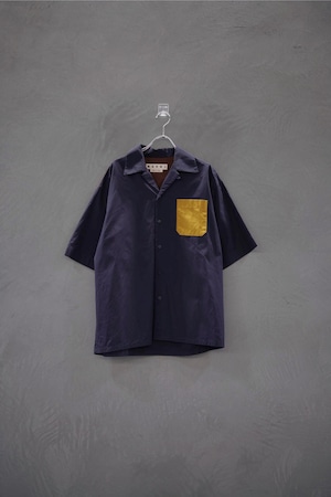 MARNI pocket color switching shirt