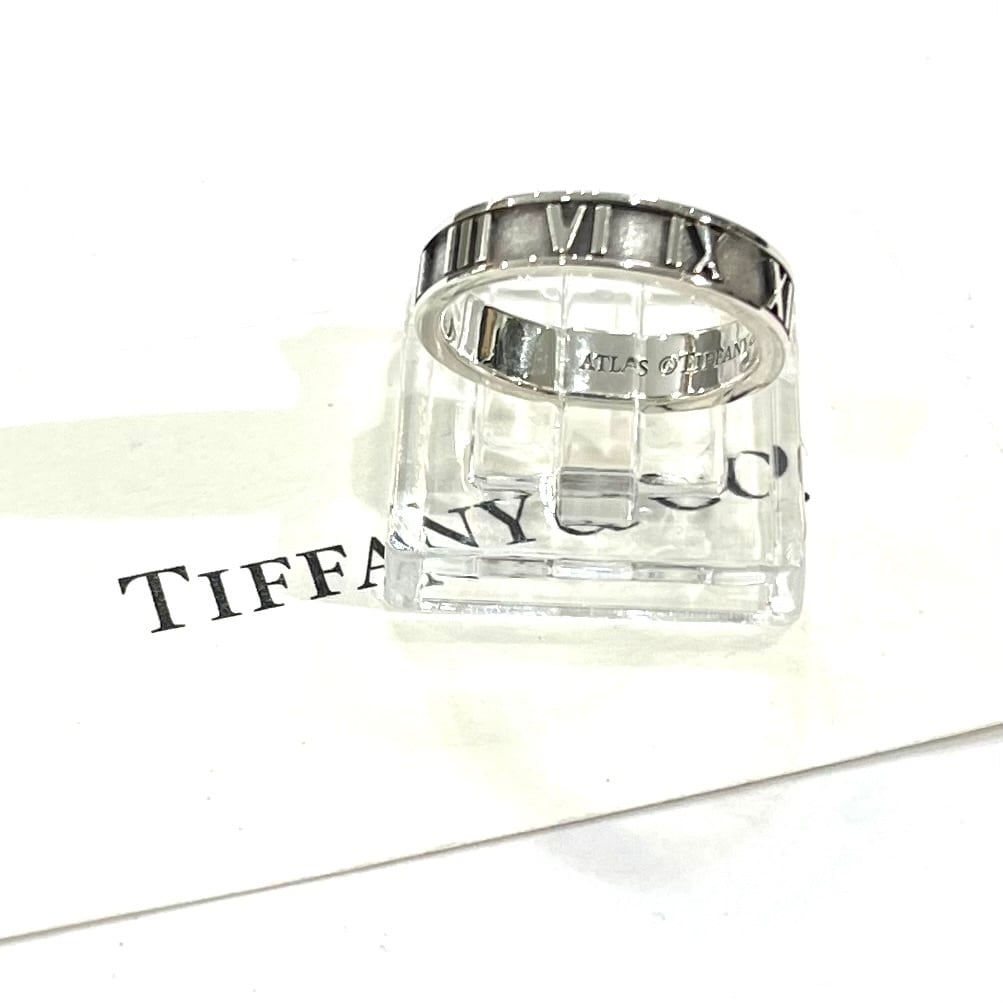 TIFFANY&CO】【8.5号】T2801 時を纏う シルバー925 9号アトラスリング
