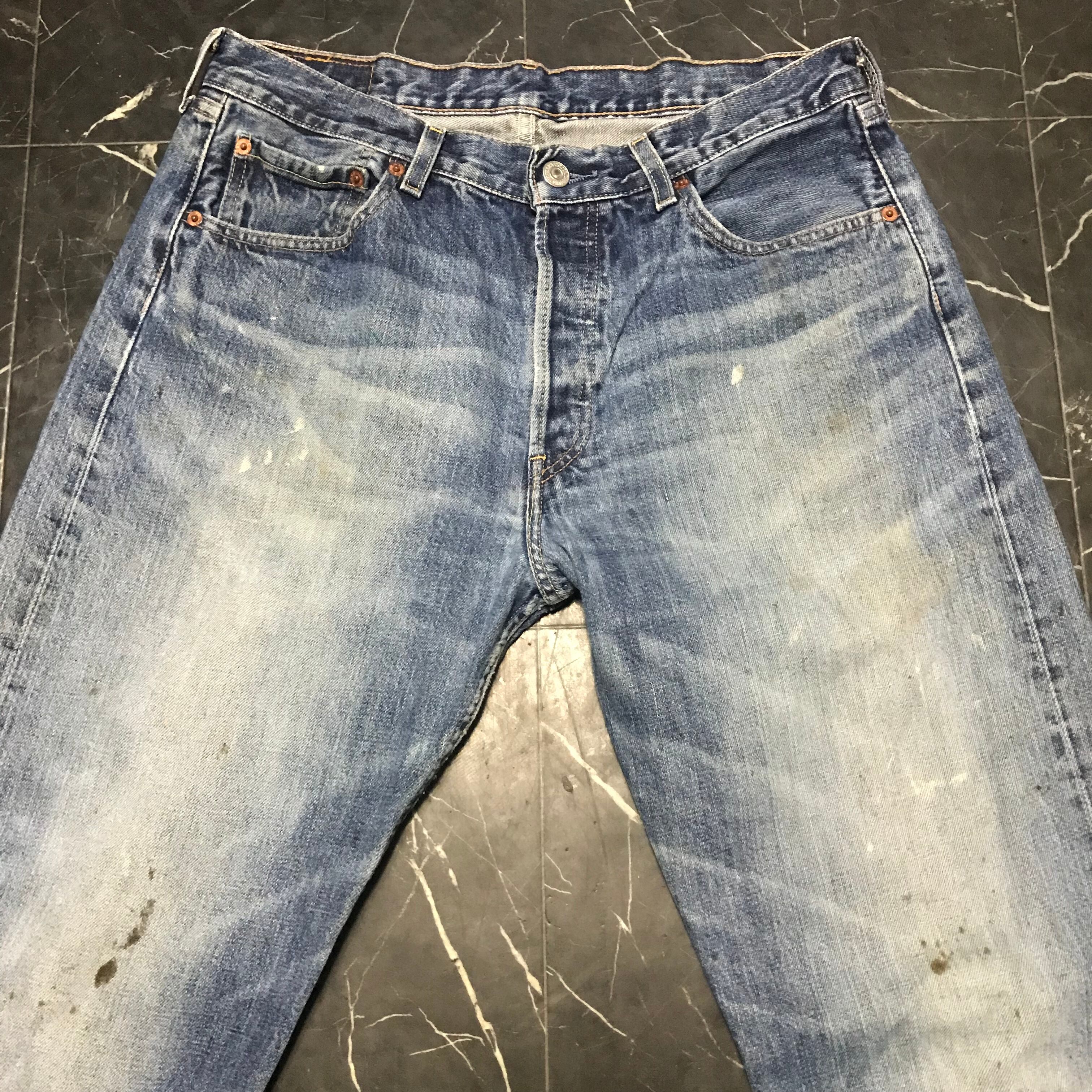 雰囲気抜群 スペイン製 00s リーバイス ユーロ LEVI'S 501 EURO ...