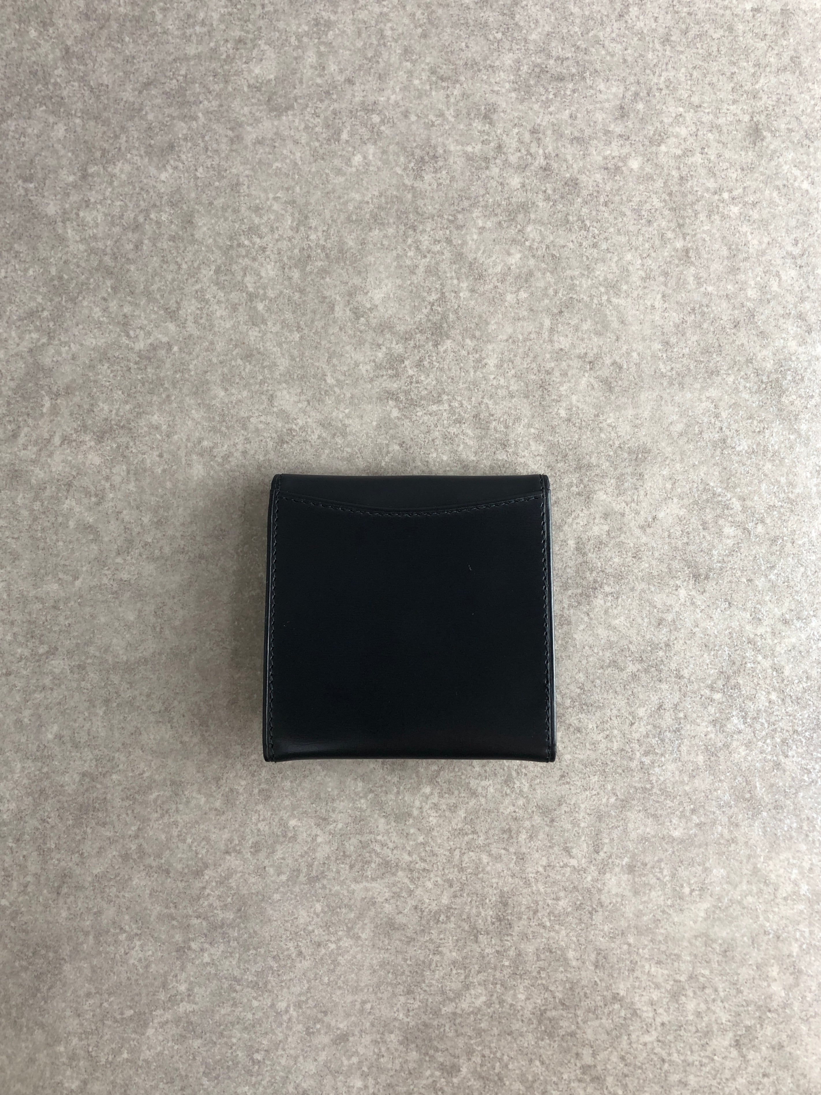 Cartier カルティエ サファイアライン コインケース ブラック レザー