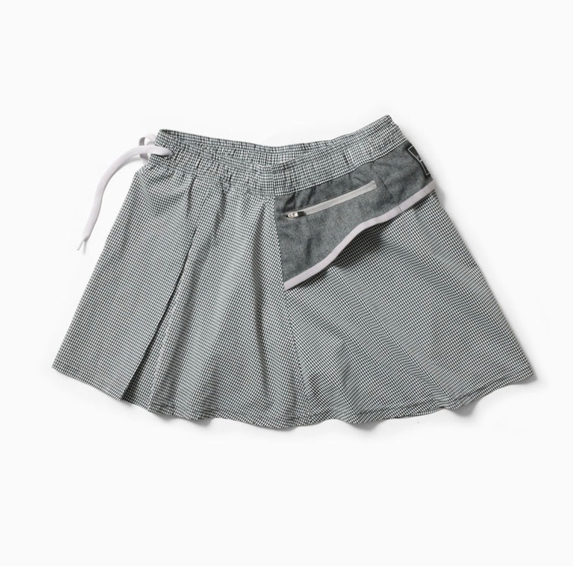 MMA(MOUNTAIN MARTIAL ATRTS) MMA Front Pleats Run Skirt (Gray