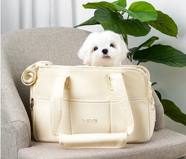 犬 猫 キャットドッグ 小型犬 チワワ ヨークシャテリア ミニチュアダックス アクセサリーカテゴリ 雑貨カテゴリ キャリー バッグ ショルダーバッグ ベーシック シンプル カジュアル 無地 チェック オールシーズン お出かけ お泊まり アウトドア 公園 休日 楽ちん 暖かい 小さいサイズ 白 ホワイト クリーム オフホワイト サイドポケット チェック