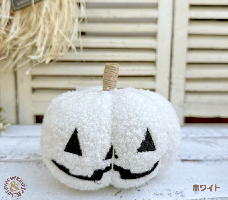 セール 特価】Halloween ハロウィン ふわふわ かぼちゃオーナメント
