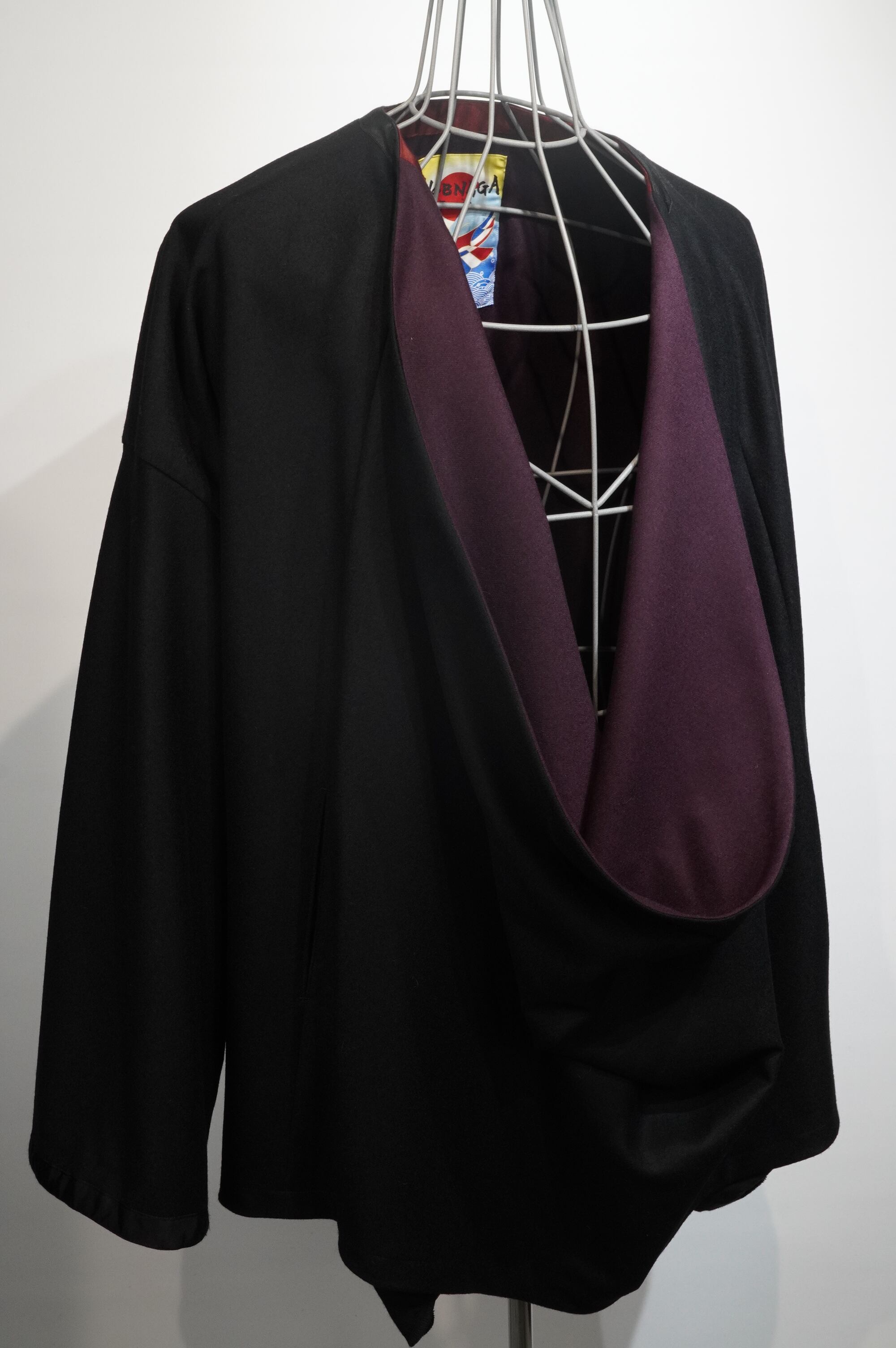 NOBNAGA Paris /  BIG-NECK REVERSIBLE PULL OVER