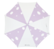 日傘 キッズ 晴雨兼用傘 水玉柄 55cm ジャンプ傘