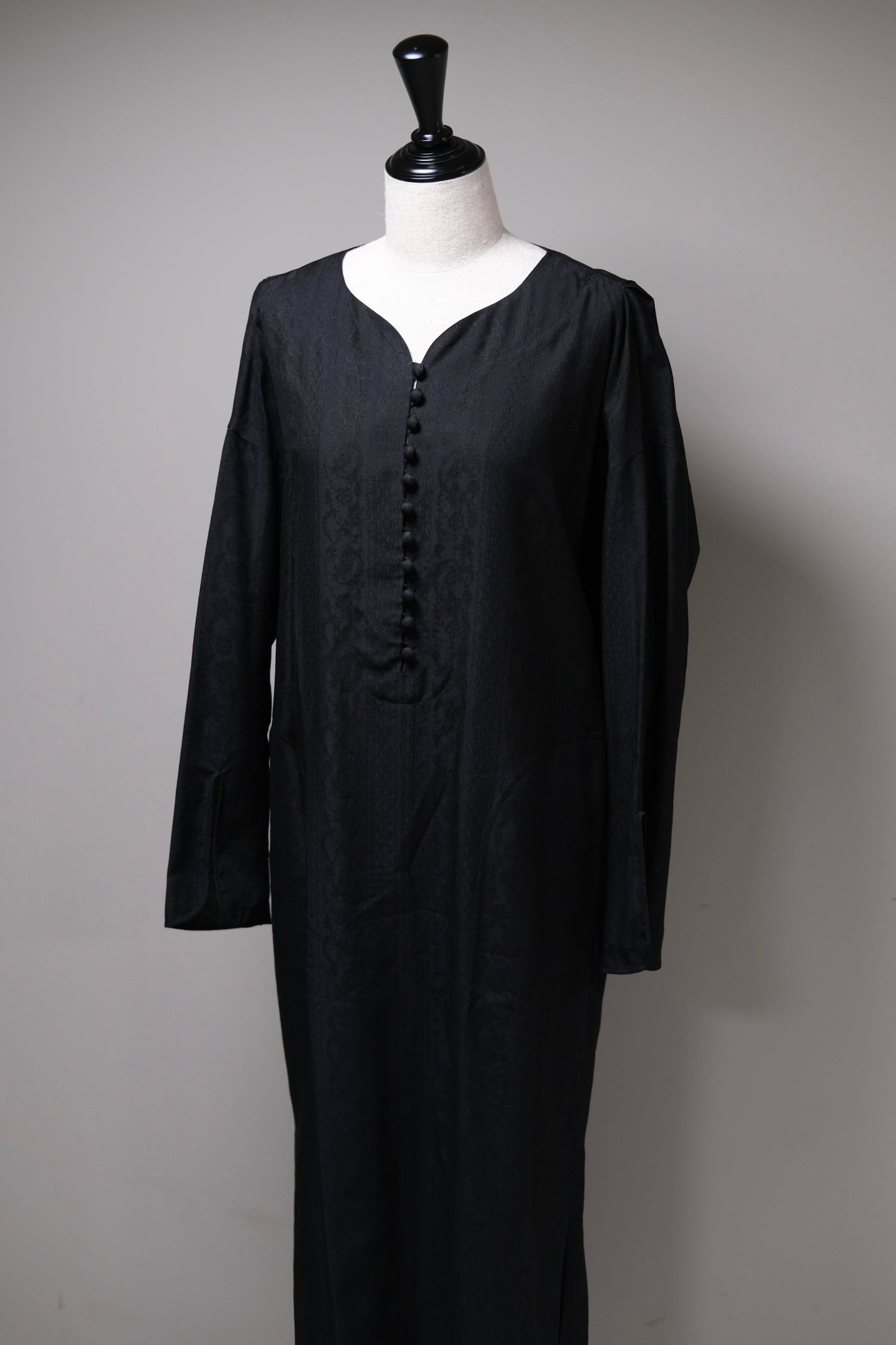 mame　SilkCotton I‐Line Dress 中古・古着通販】mame kurogouchi (マメクロゴウチ) SilkCotton I‐Line