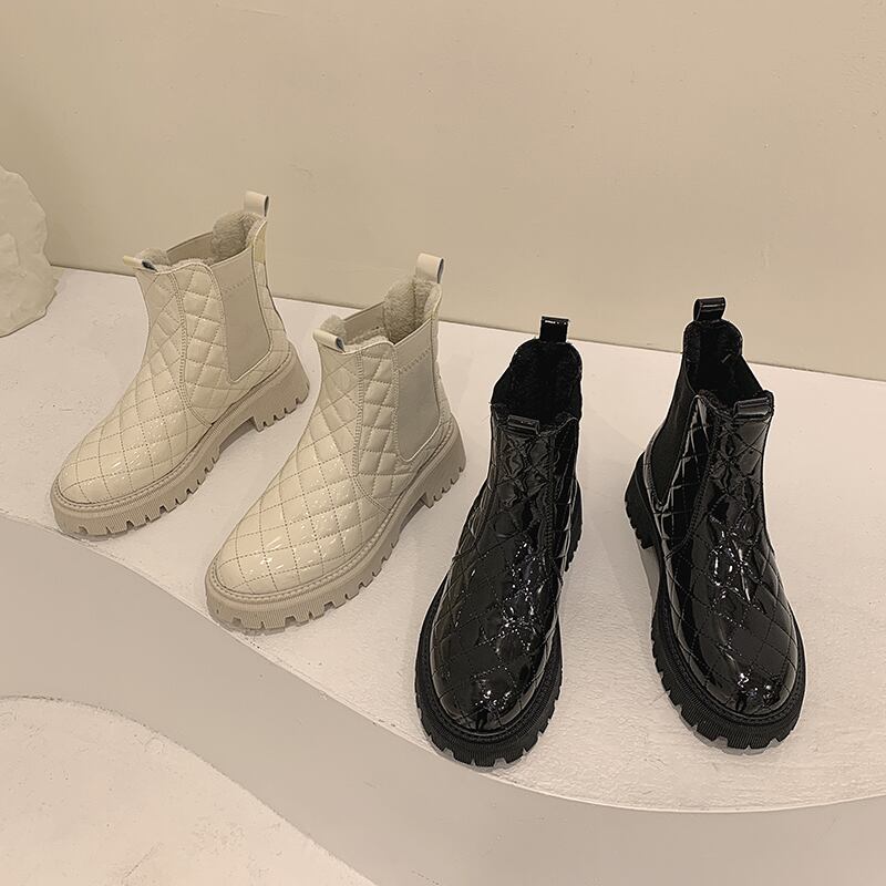 ブーツウィンターレッドスリーブカジュアルショート 靴 シューズ 冬物 フェイクシューズ66065336461