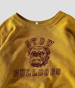 Vintage 60s Print Raglan Sweat