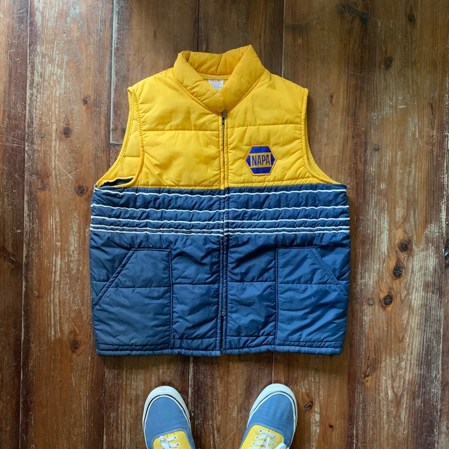 Circa 70's DEADSTOCK "WIX Filters" Racing Puffer Jacket by Horizon