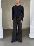 Yausye 76 Pleated Baggy Pants