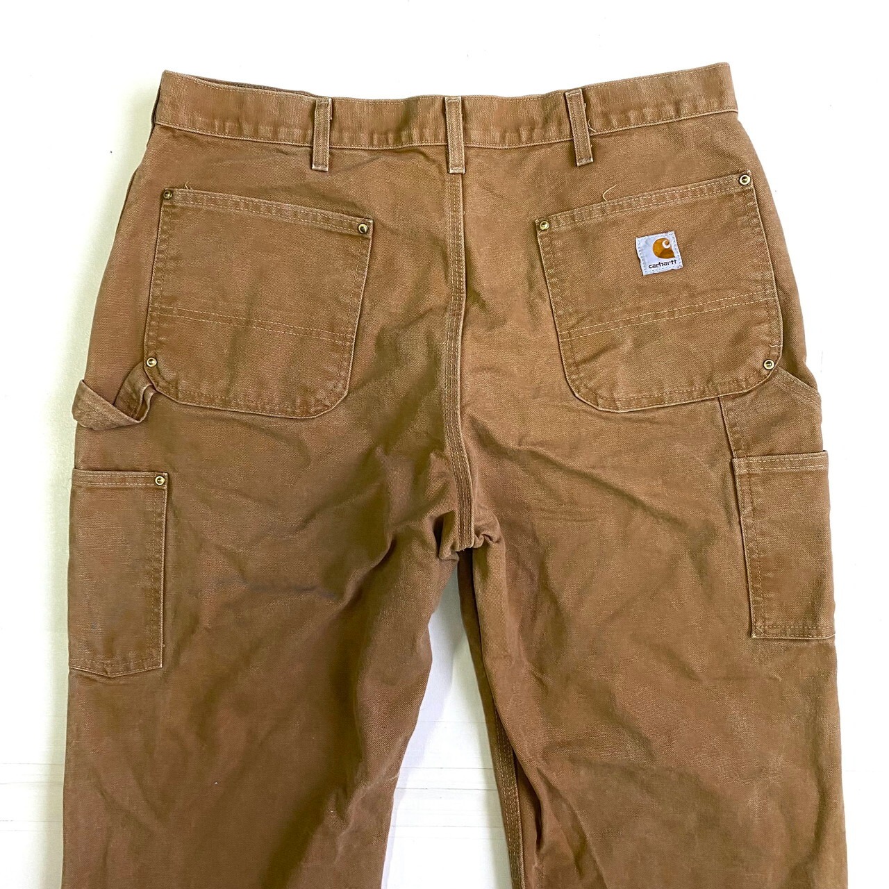 ビッグサイズ メキシコ製 Carhartt カーハート ダック地 ダブルニー 