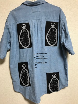 UNFINISHEDメッセージシャツ