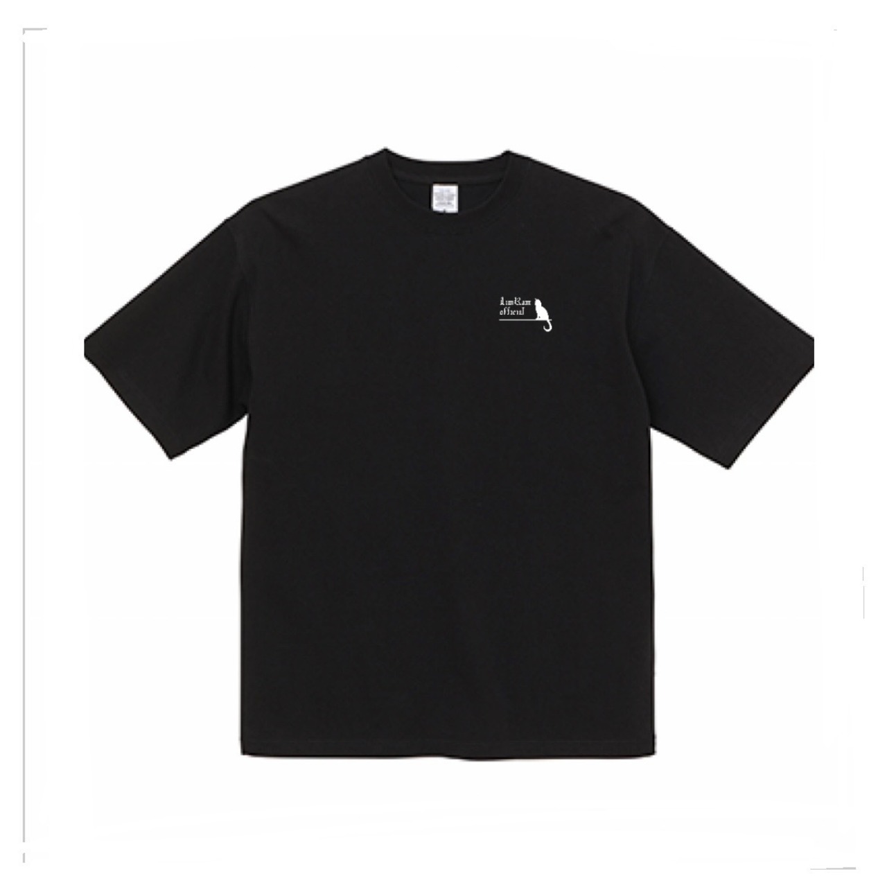 【No40】black cat tshirt
