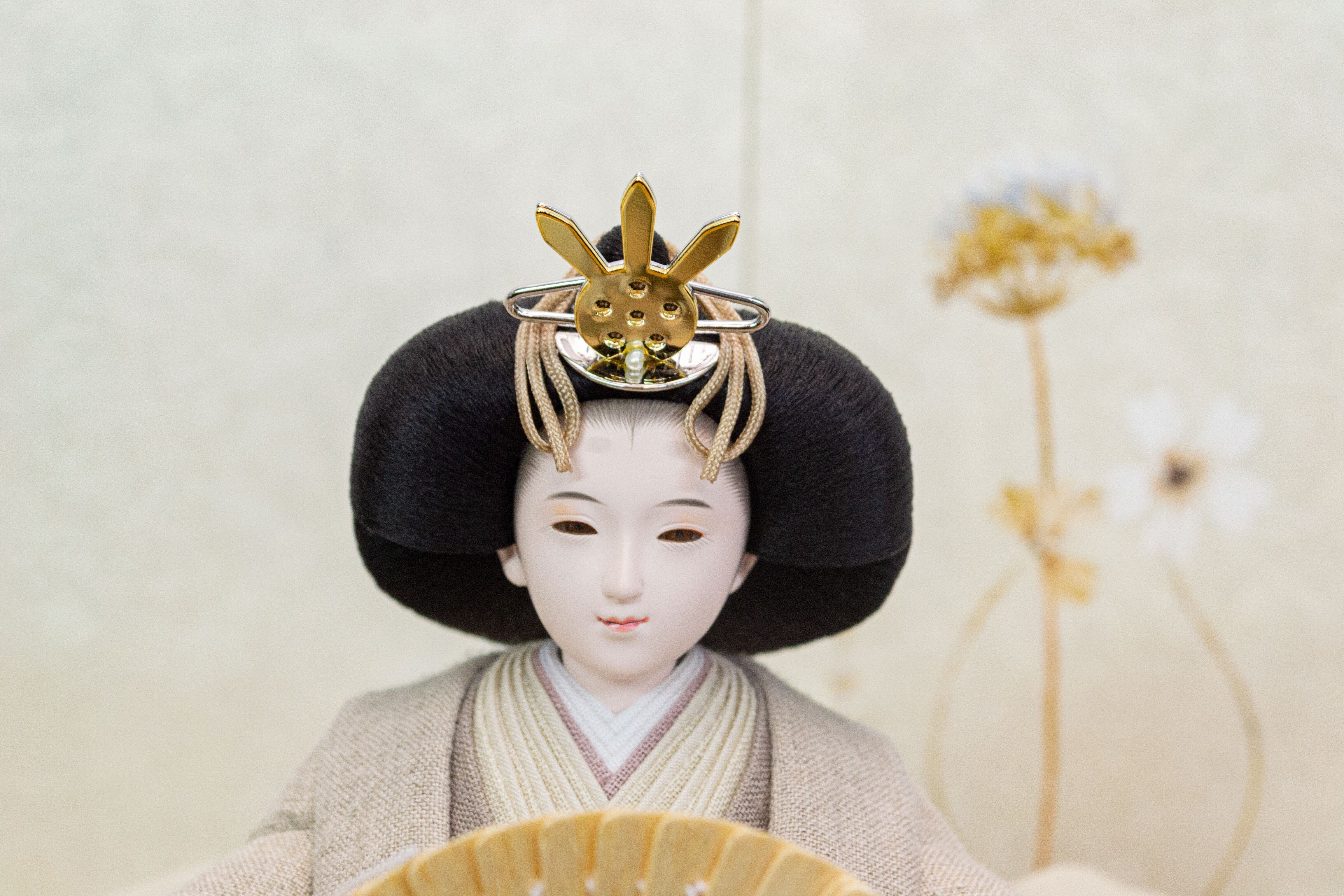 平安道翠作　親王飾り