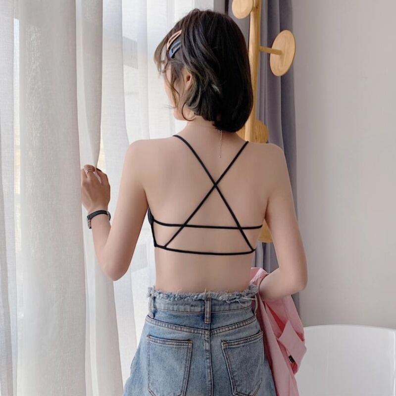 クロスサマートップス ショートレディース 夏物 ハンチェンe30804610365