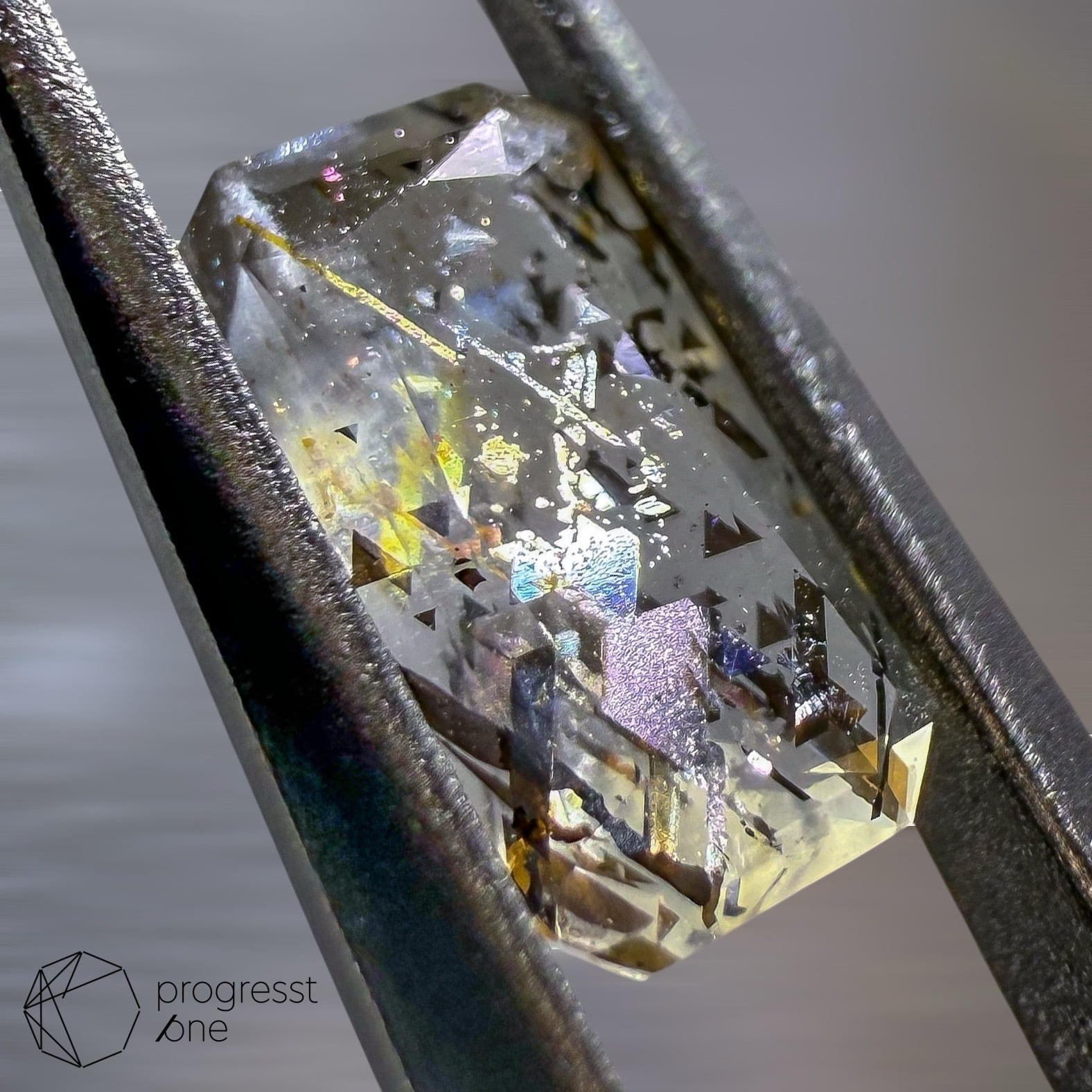 レインボーラティスサンストーン0.72ct | progresstone