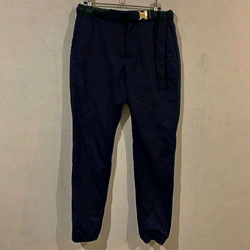 sacai サカイ 21SS Suiting Pants サイドラインパンツ ネイビー １