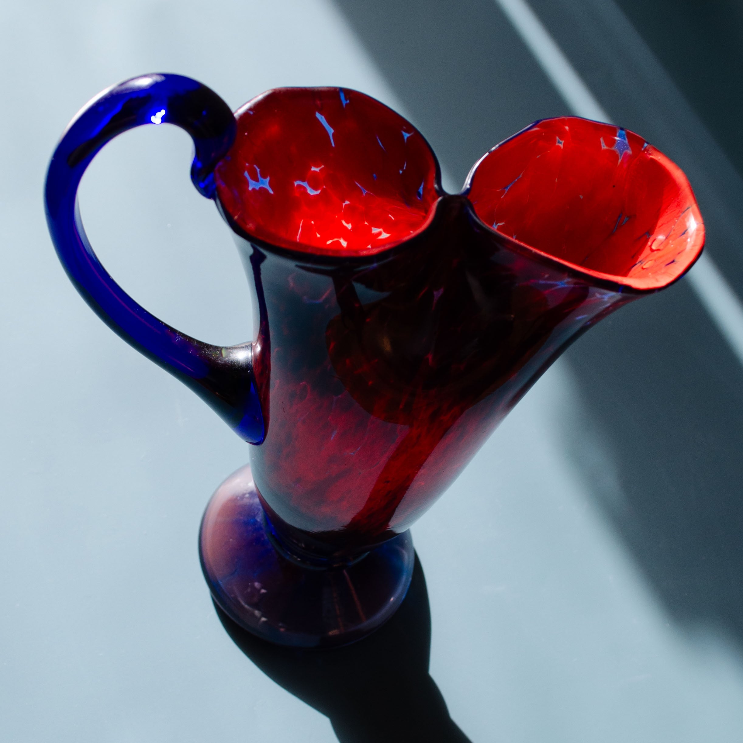 vintage goblet | ヴィンテージ フラワーベース ガラス | soel