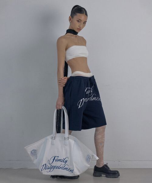 SCULPTOR] Bad Seed Sweat Half-pants Navy | もごつ