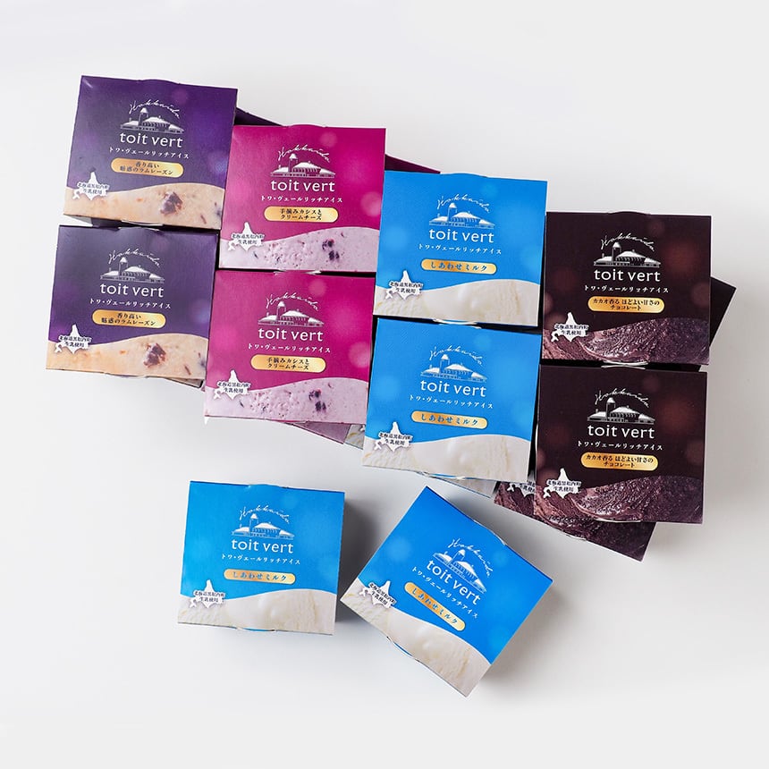 トワ・ヴェール「リッチアイス」18個セット（100ml）【 4種 × 各4個＋