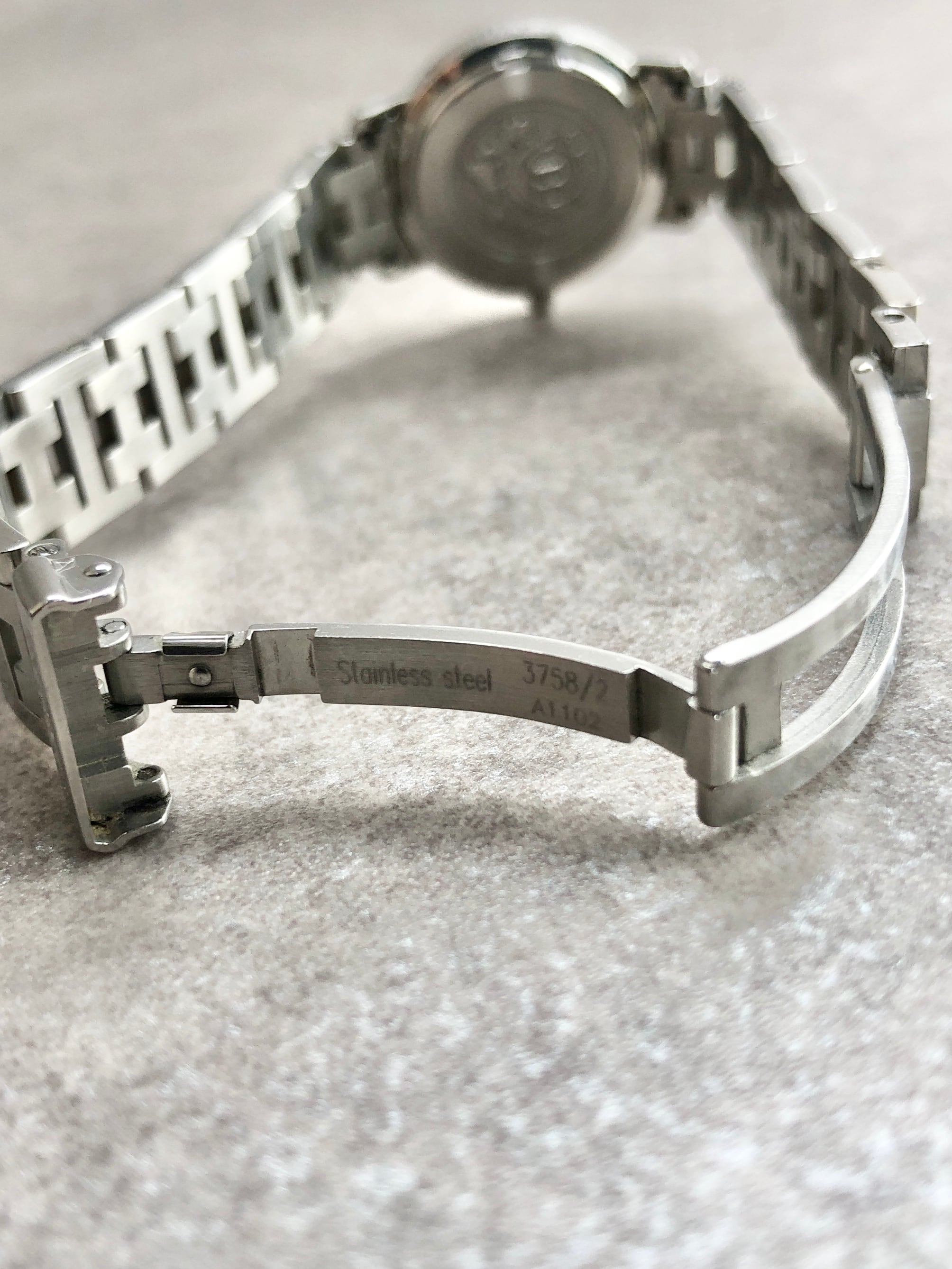 HERMES エルメス 腕時計 シルバー ステンレススチール クォーツ
