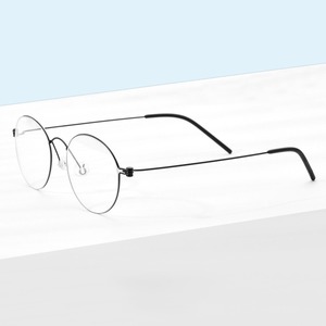 Screwless Titanium Soft Round Glasses  -round- / スクリューレス チタン ソフト ラウンド メガネ -ラウンド-
