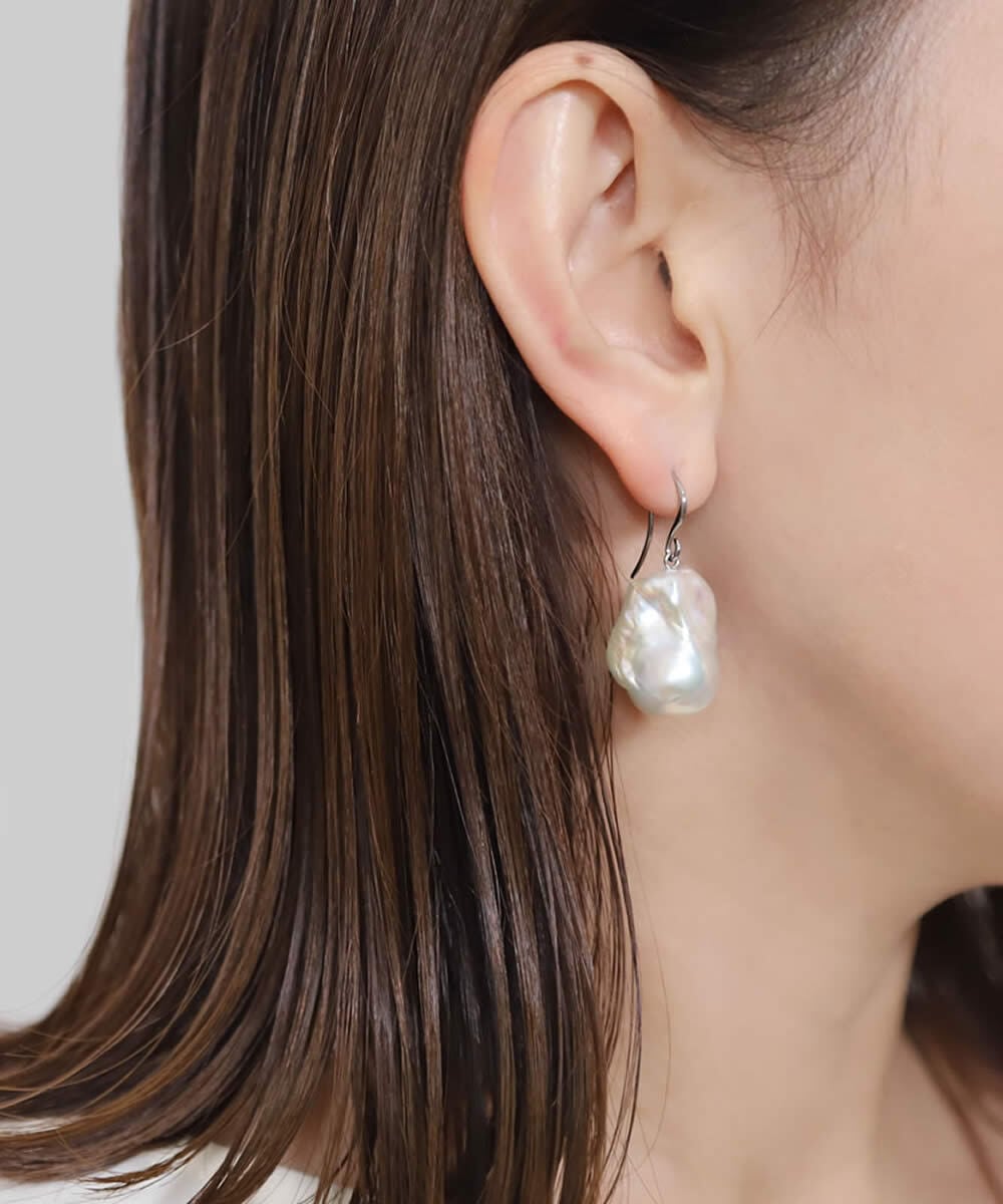 baroque pearl drop pierce/earring〈高品質 Sクラス〉 | LARICA