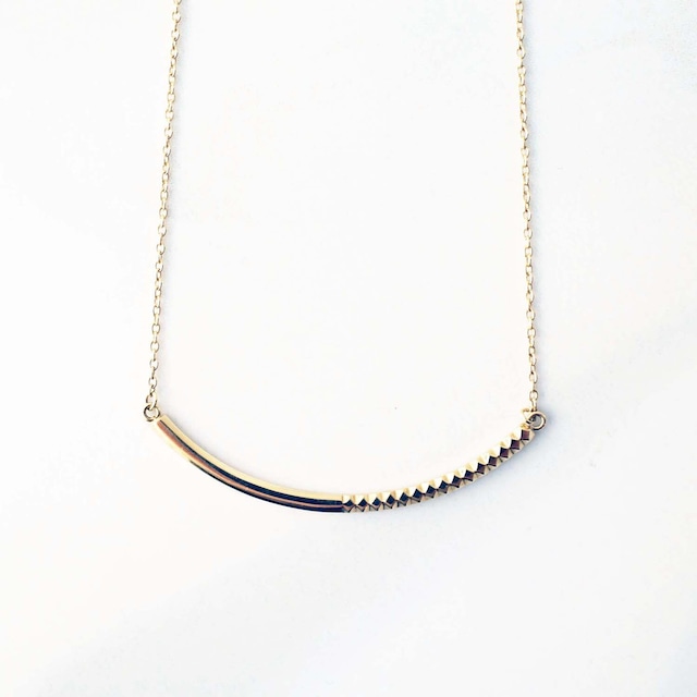 Beyond / Rock Gold Necklace / M（N183-YG）