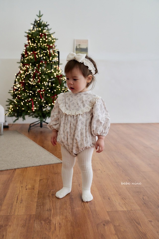 [bebenine] rozel flower suit