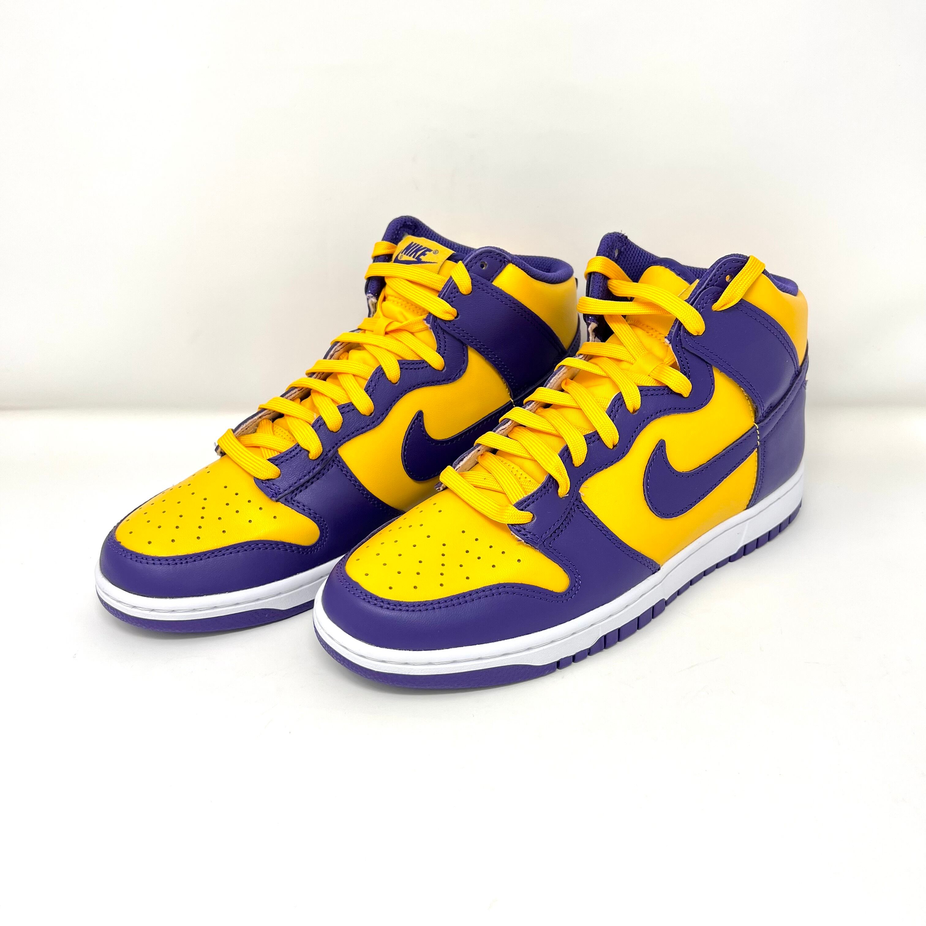 ナイキ ダンクハイ レイカーズ Dunk High Lakers 29.5cmスニーカー