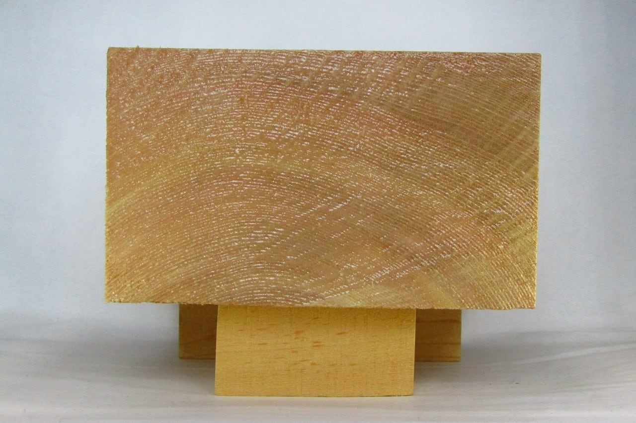 天然木曽桧 練習用能面材 板目 No.76 | NOJI MOKU（ノジ モク） 天然