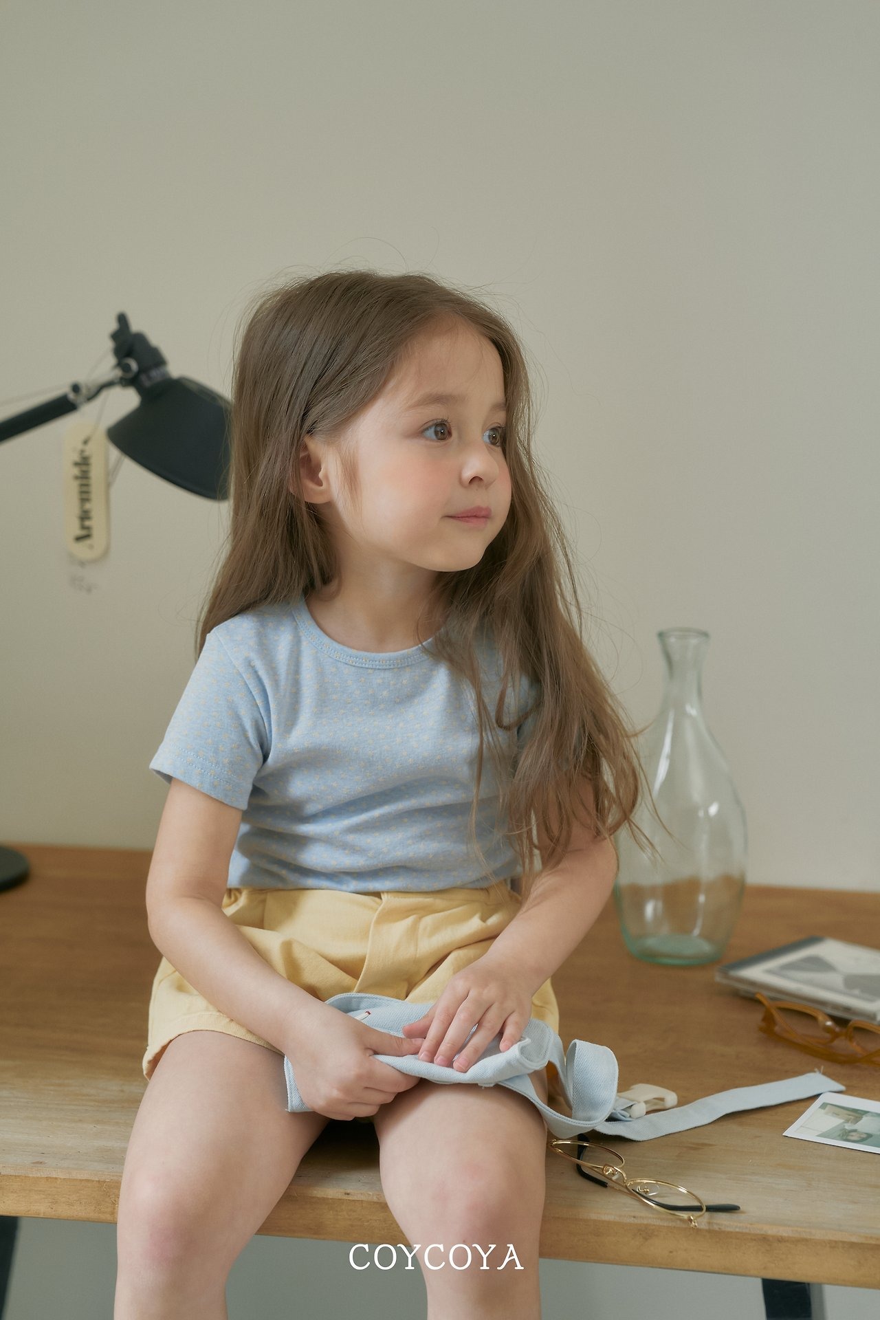 [COYCOYA] Twinkle Short Sleeve T-shirt / [코이코야] 트윙클반팔T