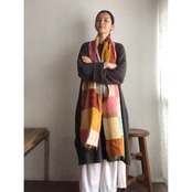 リサイクルサリーのカンタショール パッチワーク小05 インドの手仕事布 Mulaセレクト