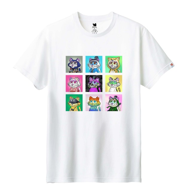 【CatRescue】9 Square T-shirt　★全国送料無料!!★