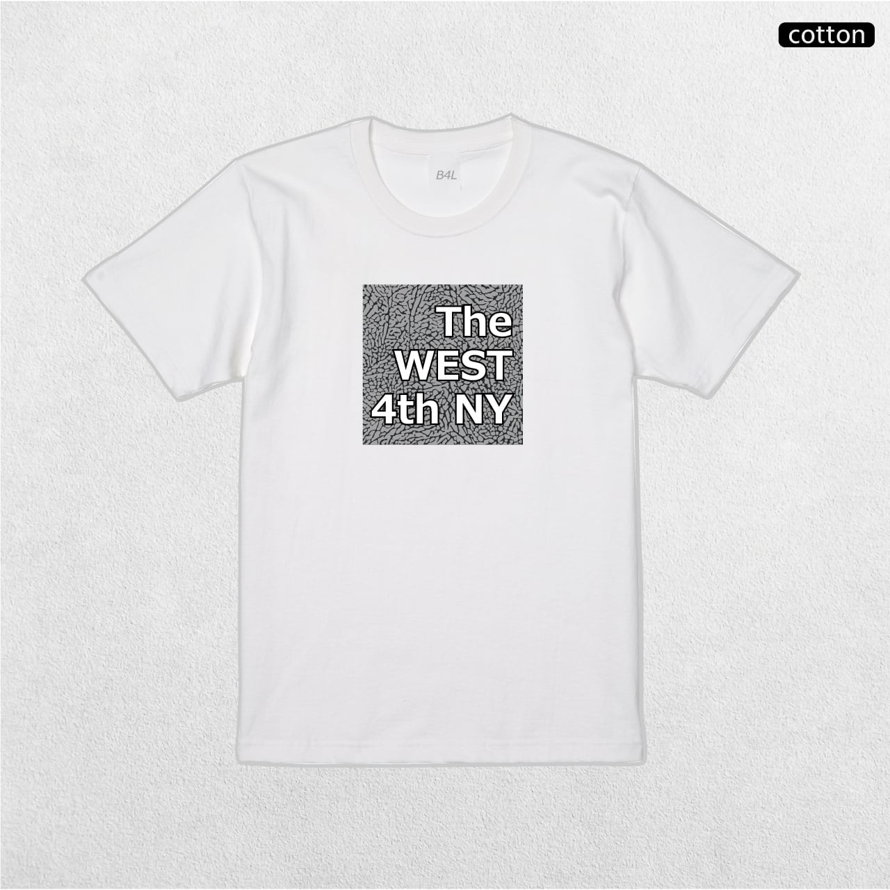 W4NYボックスカモフラージュTシャツ | Ball 4 Life - Culture Shop