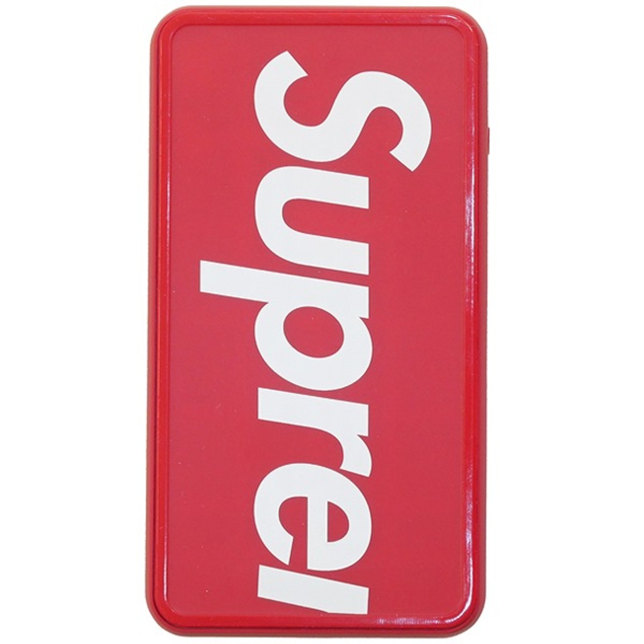 未使用品】シュプリーム モバイルバッテリー 赤 