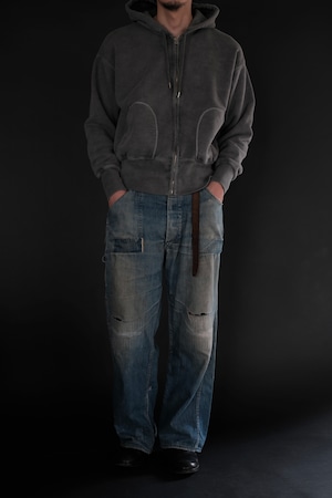 T.T / LOT.615 FULL ZIP SWEAT PARKA
