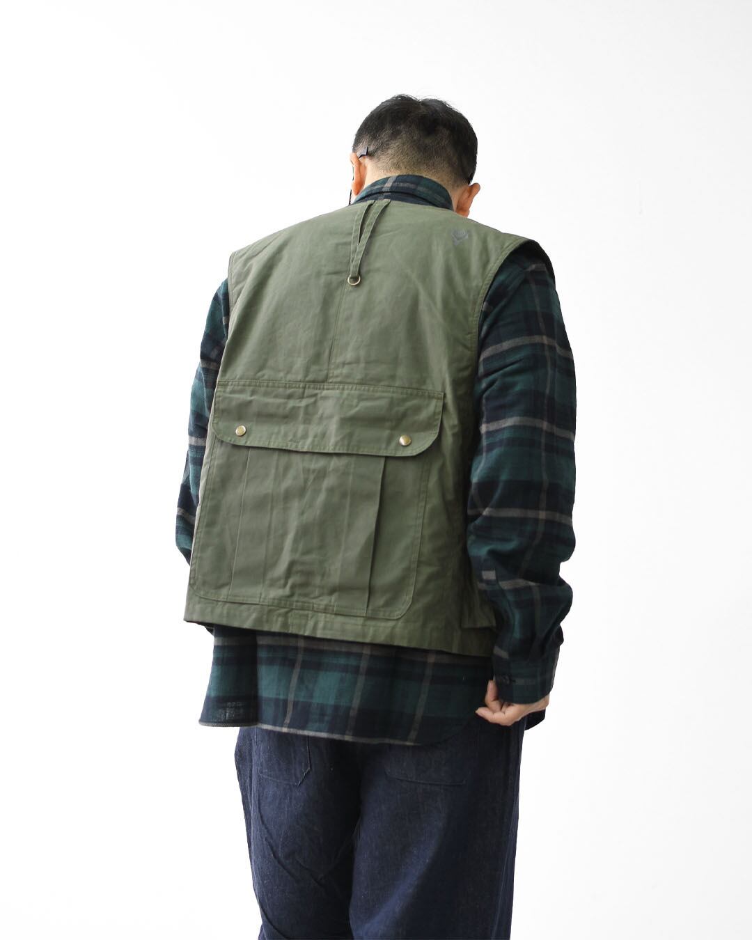 SOUTH2 WEST8 [サウスツーウエストエイト] Tenkara Vest - Waxed