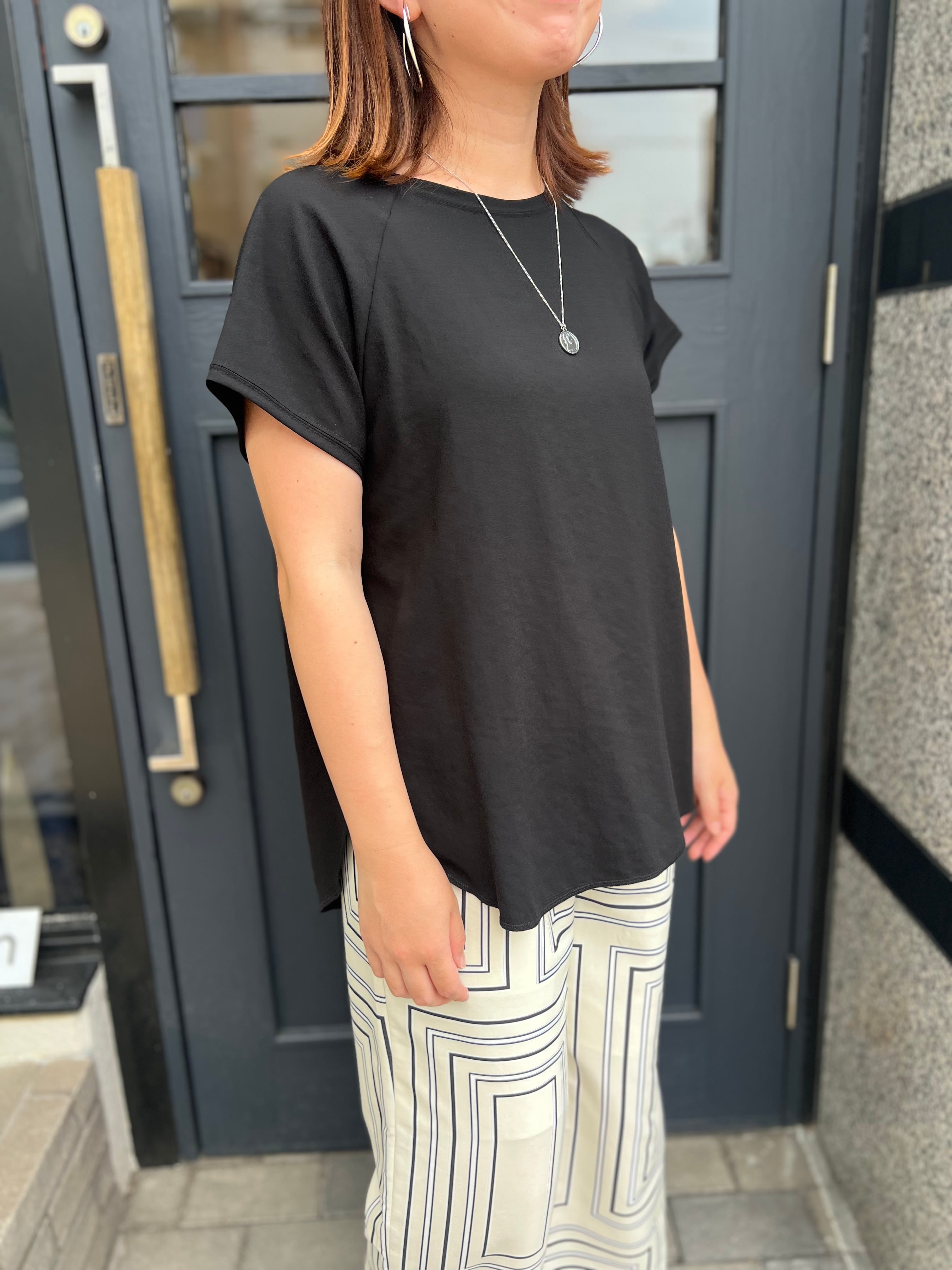 【dolly-sean/ヤマトドレス】ストレッチジョーゼットTシャツ