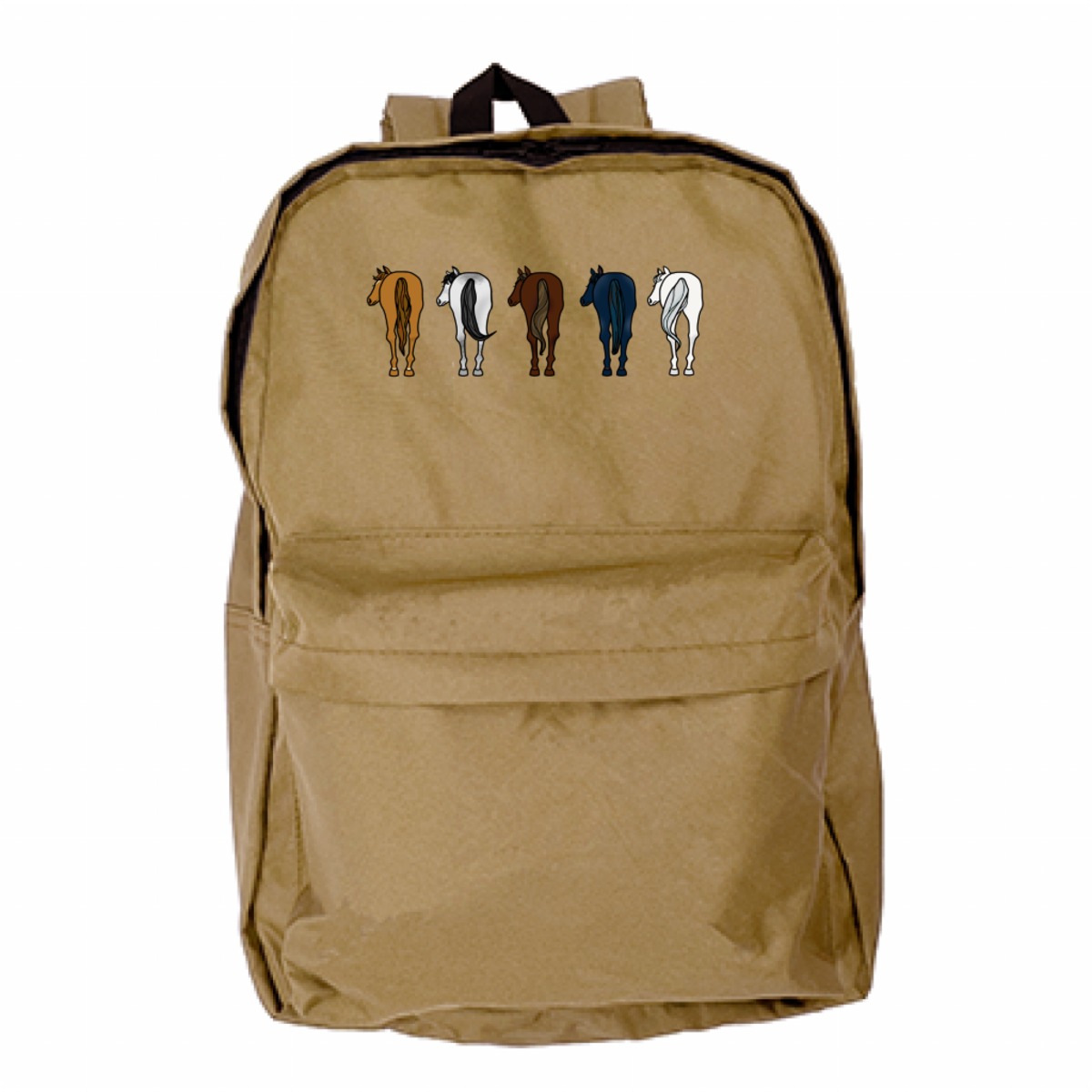 在庫限り販売終了】ポリエステルリュック(コヨーテブラウン