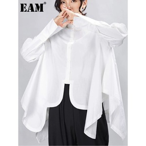 Asymmetry Loose Blouse Shirt【E0055】
