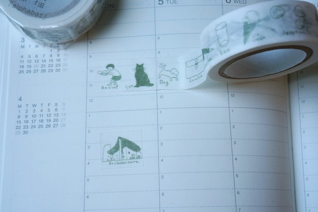 shunshun / マスキングテープ「alphabet」