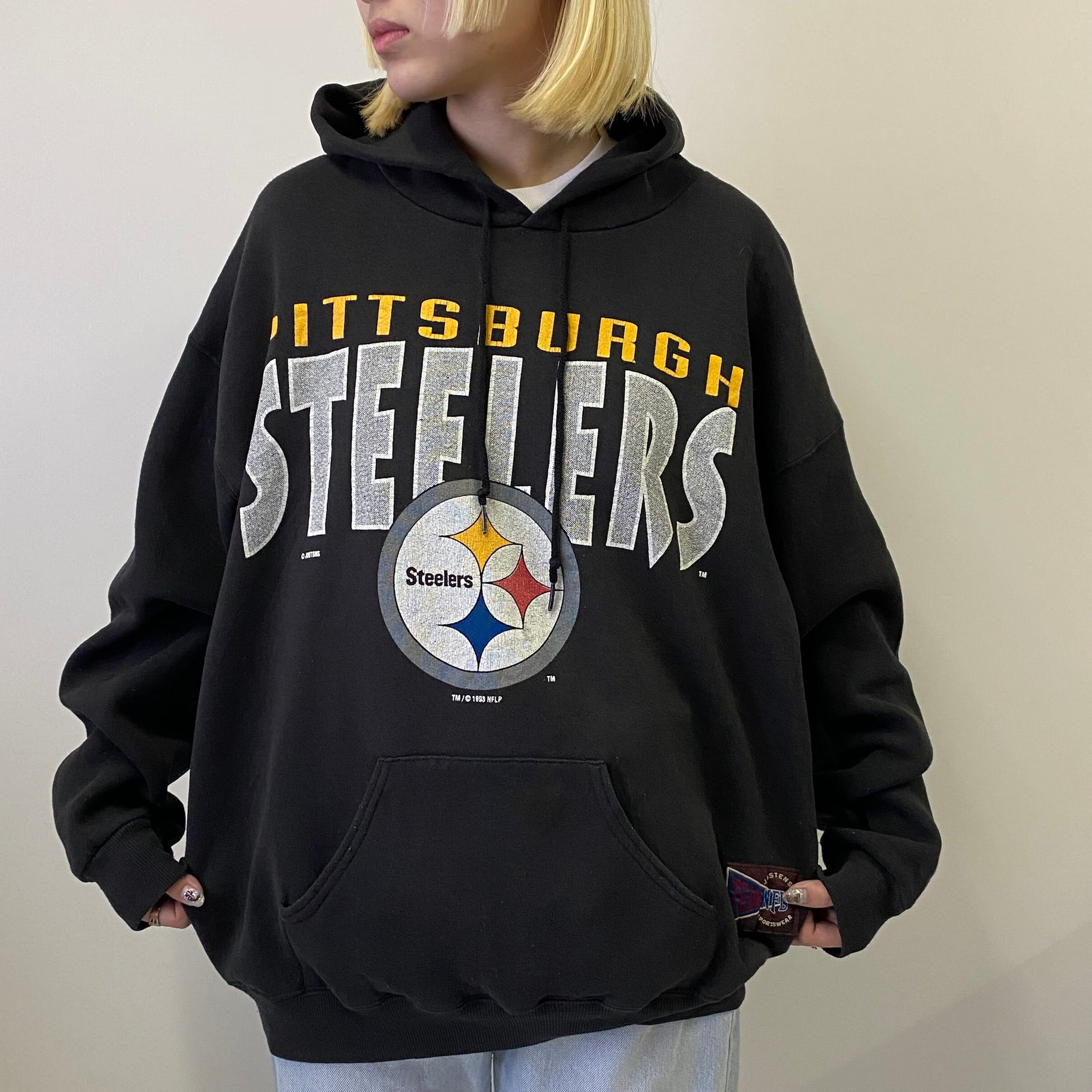 NFL Steelers スティーラーズ 刺繍ロゴ スウェット パーカー 【公式通販】