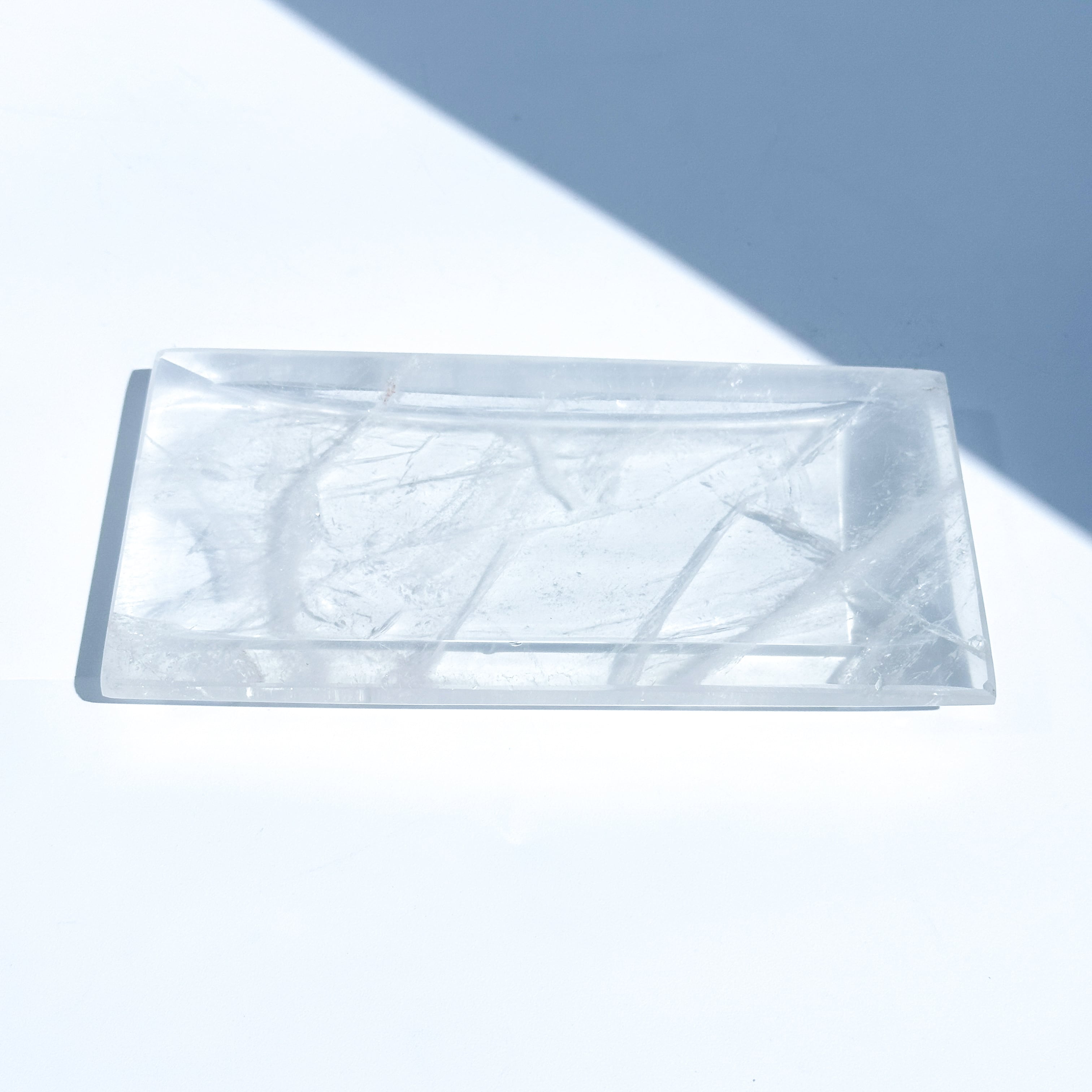 クリアクォーツのトレー 03◇ Clear Quartz ◇ 天然石・鉱物